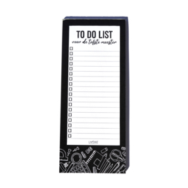 To do list van de tofste meester