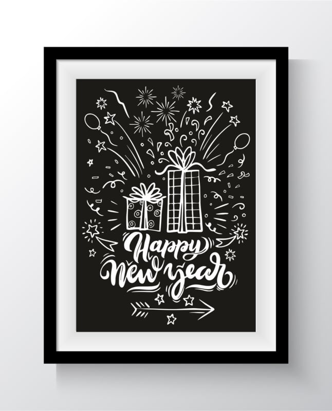 Happy new year (vuurwerk)
