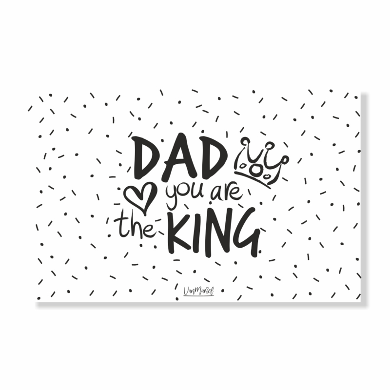 Kadokaart | Dad you are the king