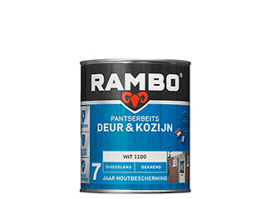 Rambo Pantserbeits Deur & Kozijn Zijdeglans Dekkend - Bosgroen 1131 - 750 ml