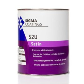 Sigma S2U Satin - Kras en slijtvast - RAL 1023 Verkeersgeel - 1 liter
