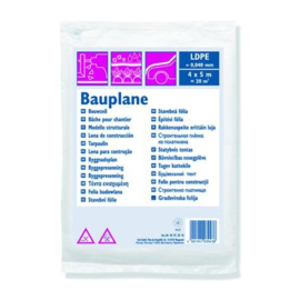 Bouwfolie 4 x 5 meter - 1 stuk