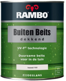 RAMBO Buitenbeits Dekkend - Ivoorwit 1101 - 0,75 liter