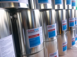 Floorpaint Nederland - antraciet RAL 7022 - 20 liter BINNEN en BUITEN