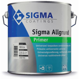 Sigma Allgrund Primer - Wit - 2,5 liter
