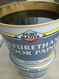 PU betoncoating ZWART - Paintmaster FLOORPAINT - ZWART