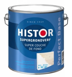 Histor Supergrondverf - Wit - 2,5 liter