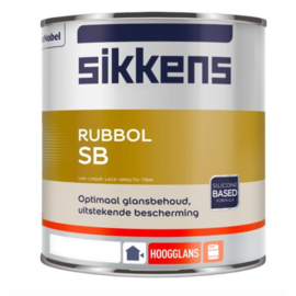 SIKKENS RUBBOL SB - alle kleuren leverbaar - 1 liter - AKZO NOBEL