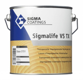 Sigmalife VS  TX - Kleurloos - 5 liter - IMPREGNERENDE EDELBEITS
