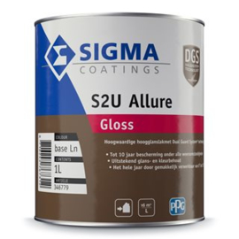 Sigma S2U Allure Gloss - RAL 3020 verkeersrood - 1 liter