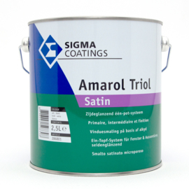 Sigma SCHAKELVERF Amarol Triol Satin - RAL 7021 - 2,5 liter