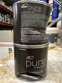 Flexa Pure muurverf extra mat - wit - 1 liter - SCHADEBLIK