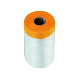 Folie met tape 55cm x 25m - 1 stuk