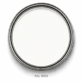 Ral 9003- Zijdeglans 1 liter - Acryl