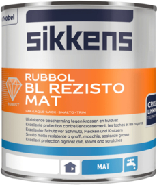 Sikkens Rubbol BL Rezisto Mat - Lichte kleuren leverbaar - 1 liter