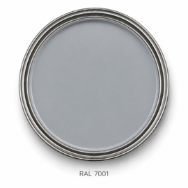 Ral 7001 - Zijdeglans 1 liter - Acryl