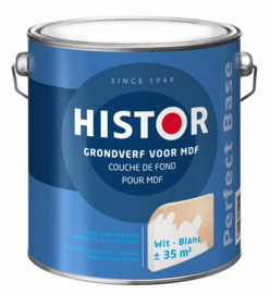 Histor Grondverf voor MDF - wit - 0,25 liter