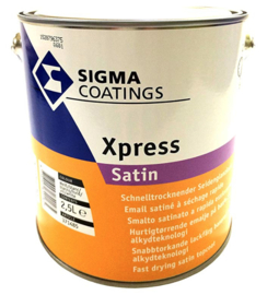 Sigma Xpress satin - U4.15.10 Blauw - 2,5 liter