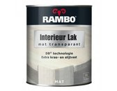 RAMBO INTERIEUR - VLOER LAK TRANSPARANT MAT - Antraciet grijs 774 - 0,75 liter