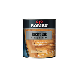 RAMBO JACHTLAK TRANSPARANT HOOGGLANS - Blank - 0,75 liter