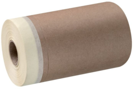 Tape met papier beige 18cm x 20m - 1 stuk