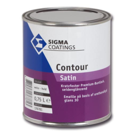 Sigma Contour Satin - +/- RAL 7021 - 1 liter