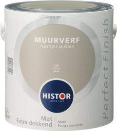 Histor Perfect Finish Muurverf Mat - Lei 6943 - 2,5 Liter