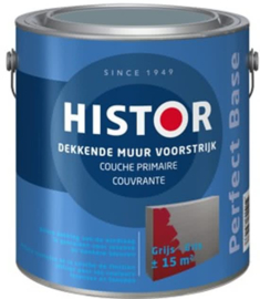 Histor Perfect Base Dekkende Muur Voorstrijk 2,5 liter - Grijs