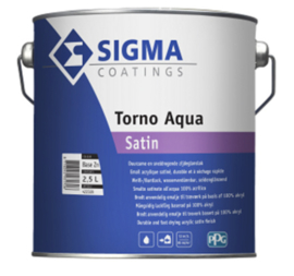 Sigma torno aqua satin - F2.40.50 OKERGEEL - 2,5 liter