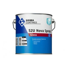 Sigma S2U Nova Spray Gloss - Donkerbruin ongeveer RAL 8016 - 2,5 liter