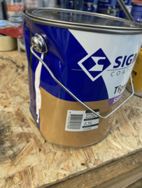 SIgma Tigron Aqua Satin - WIT - 2,5 liter SCHADEBLIK - Vergelijkbaar Sigma S2U Nova Satin