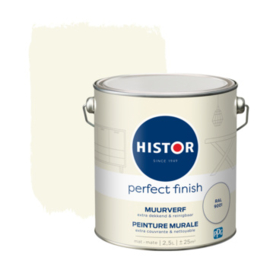 Histor Perfect Finish Muurverf Mat - RAL 9001 - 2,5 liter