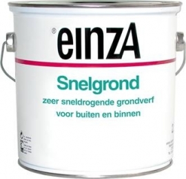 einzA - Snelgrond -  2,5 liter - grijs - Na 1 uur overschilderbaar