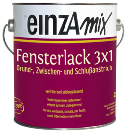 einzA Fensterlack 3x1 - alle kleuren - 500 ml - Schakelverf