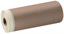 Tape met papier beige 30cm x 20m - 1 stuk