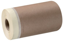 Tape met papier beige 18cm x 20m - 1 stuk