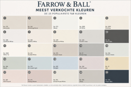 5 liter Muur en Plafondverf in kleur Farrow & Ball No. 202 – Pink Ground - Lichte transportschade aan het blik. Inhoud is perfect