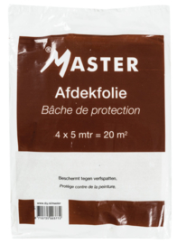 Master afdekfolie 4*5 mtr