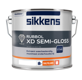 Sikkens Rubbol XD Semi Gloss - 2,5 Liter - alleen lichte kleuren