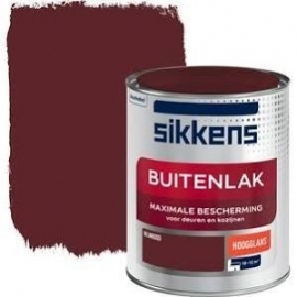 4 blik 750 ml - Sikkens Expert Buitenlak hoogglans - Bentheimer geel