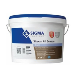 Sigma Siloxan All Season Matt - WIT - 12,5 liter