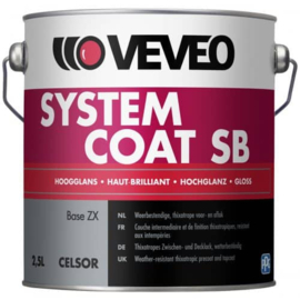 Veveo System Coat SB Hoogglans - RAL 7016 - 2,5 liter