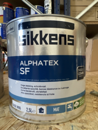 Sikkens Alphatex SF - wit of lichte kleuren - 2,5 liter