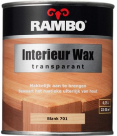Rambo Interieur Wax Transparant - Blank 701 - 750 ml