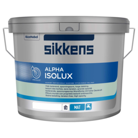 Sikkens Alpha Isolux - WIT - 10 liter