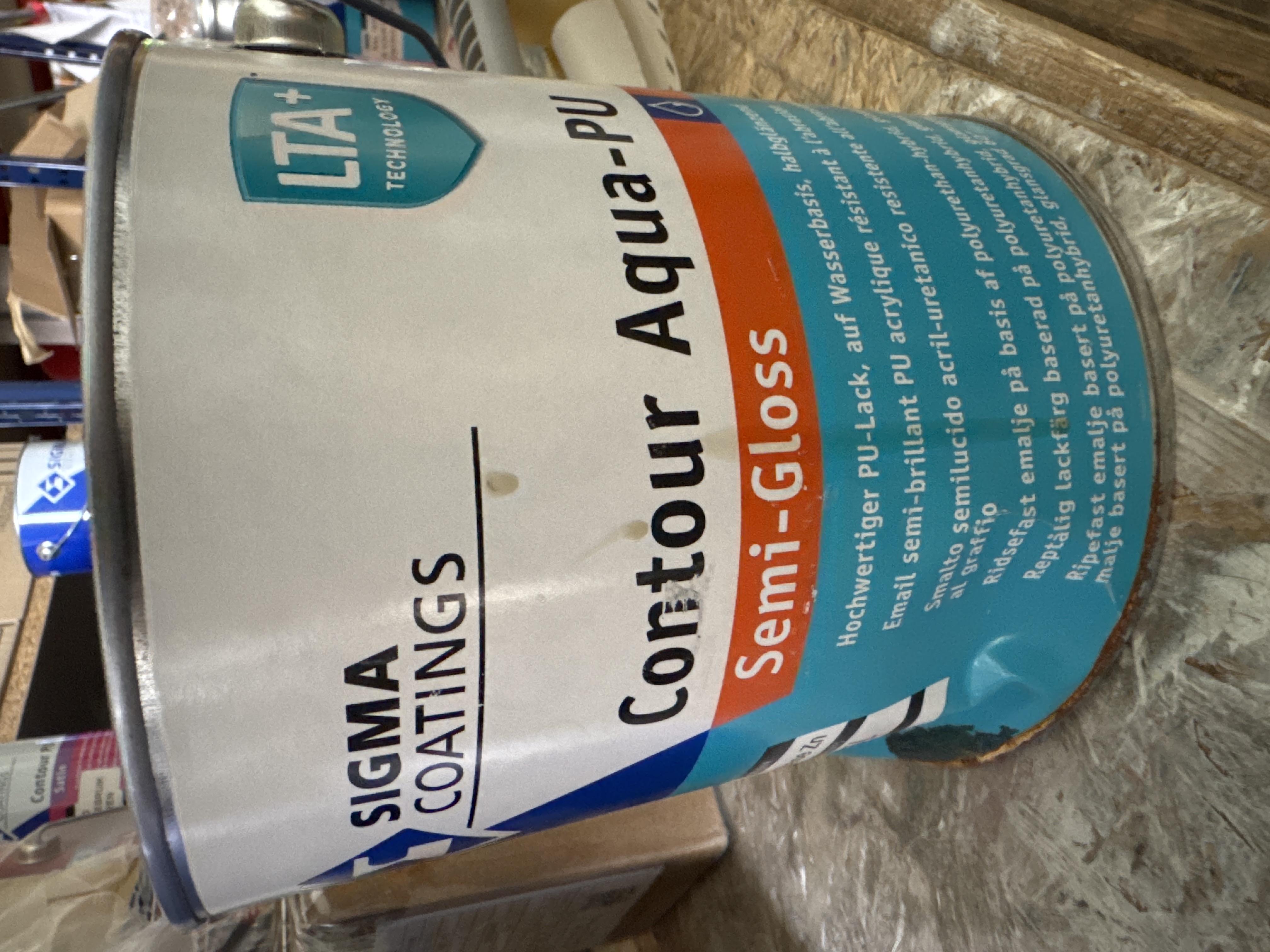 Sigma Contour Aqua PU Semi Gloss - RAL 7016 - 2,5 liter SCHADEBLIK