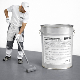 Syntrex Sneldrogende PU betoncoating - 5 liter - GRIJS