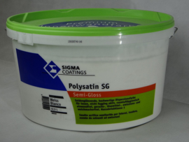 Sigma Polysatin SG semi gloss - WIT - 12,5 liter