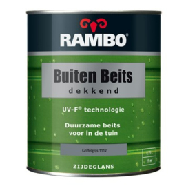 RAMBO Buitenbeits Dekkend - Griffelgrijs 1112 - 0,75 liter