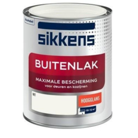 SIkkens buitenlak hoogglans - wit of lichte kleuren - 2,5 liter